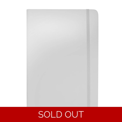 A5 PU Leather Notebook - White